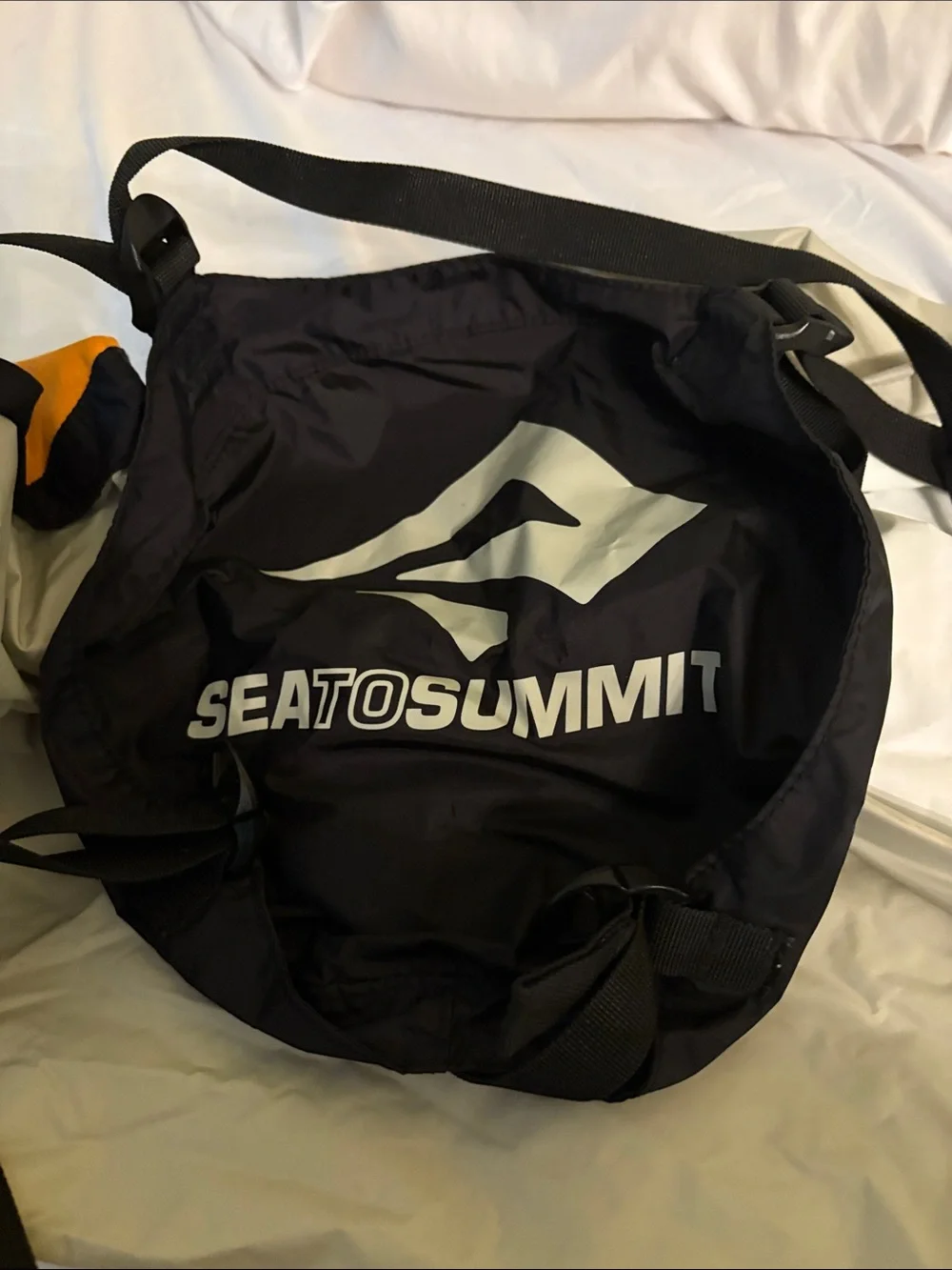 Seat To Summit -Waterproof dry bag in Bright Orange, Black & Gray